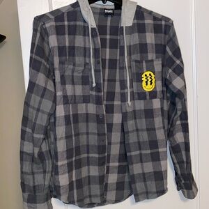 MAD engine flannel